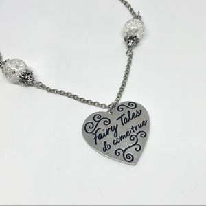 Fairytales Come True Heart Necklace New